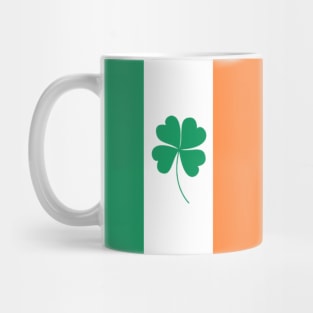 IRISH flag Ireland Shamrock St Patricks Day Mug